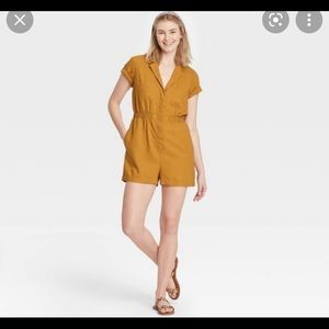 Yellow Universal Threads Junpsuit